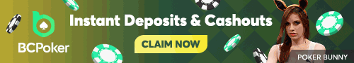 Instant deposit on Crypto poker app BC